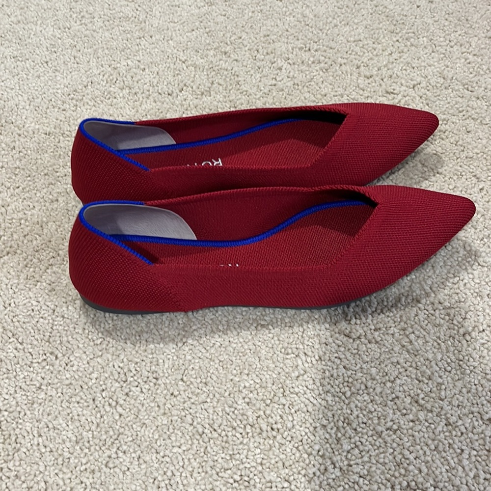 Red Rothy’s Pointed Flat - Picture 2 of 3